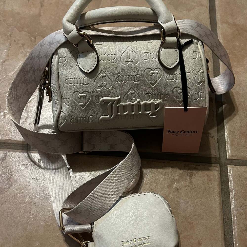 Juicy Couture Semi Charmed Satchel Small Crossbody Bag